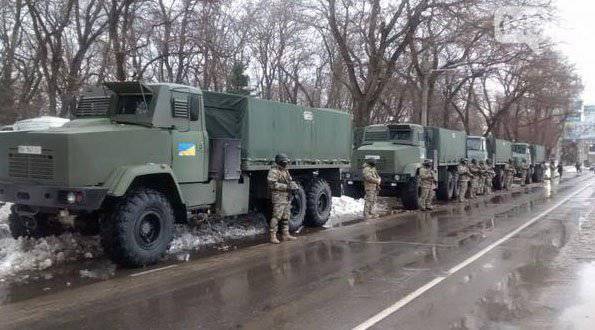 В Одессу вводятся подразделения нацгвардии