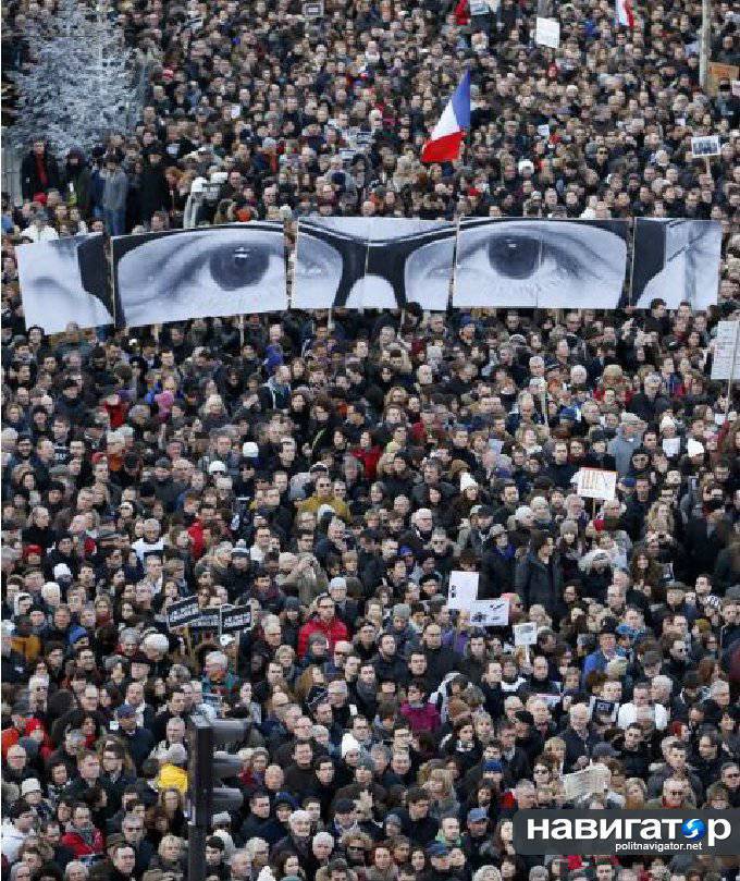 О присутствии Порошенко в Париже на марше мира не написало ни одно крупное западное СМИ