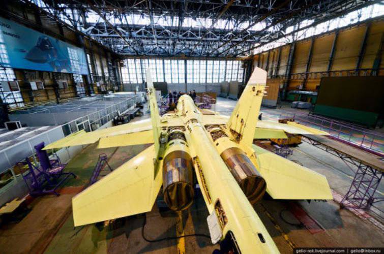 Новосибирские самолётостроители увеличили выпуск Су-34