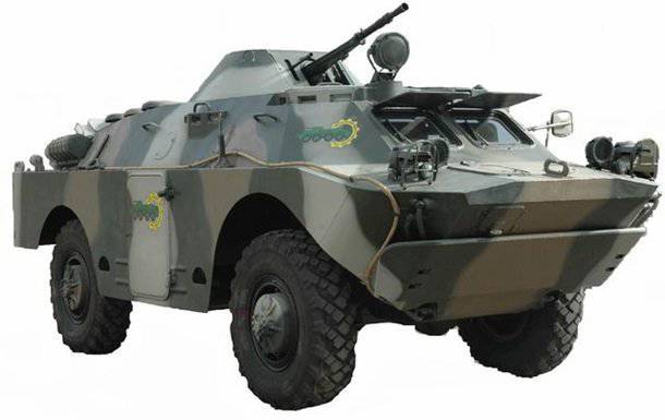 Украинская армия готовится получить новые БРДМ-2Дi "Хазар"