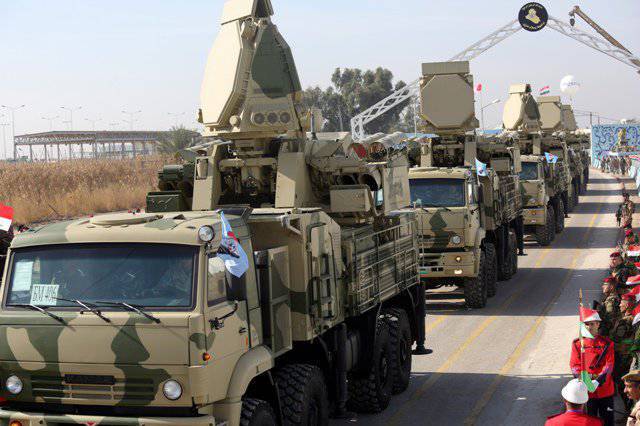 В Багдаде прошел военный парад в честь 22-й годовщины создания командования ПВО