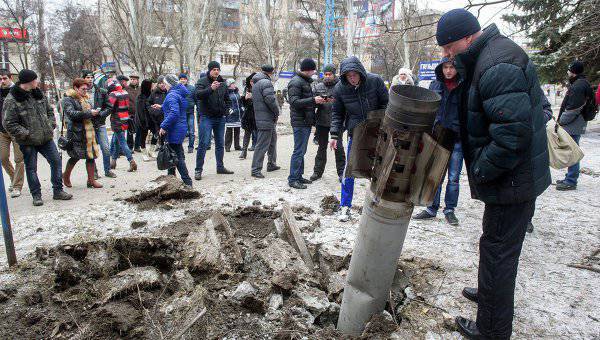 ОБСЕ: При обстреле Краматорска использовались кассетные боеприпасы