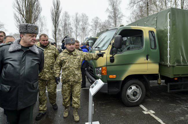 Украинские силовики получат южнокорейские автомобили