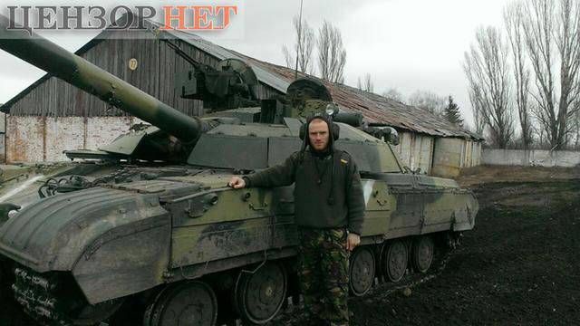 Александр Мороз, 1-я танковая бригада: "Три моих "Булата" сожгли три Т-72 в Логвиново в одном бою" ("Цензор", Украина)