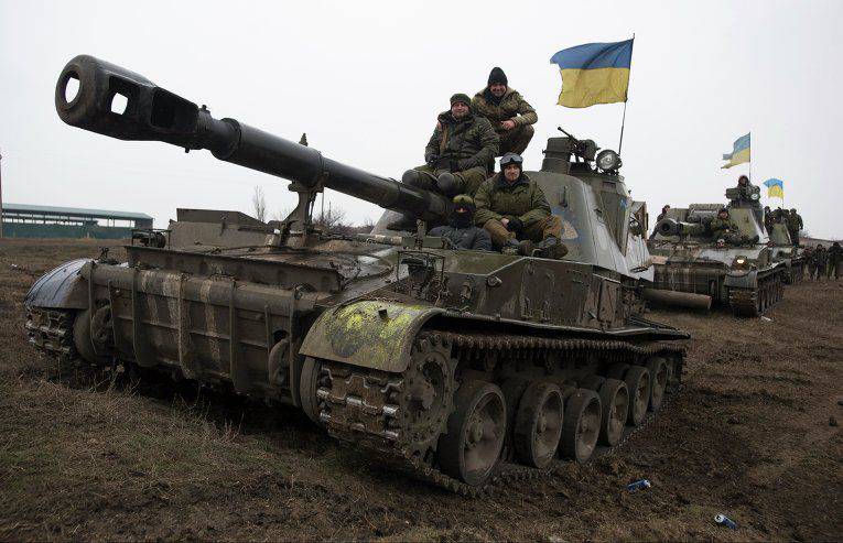 Наблюдатели не подтвердили отвод украинских вооружений в Донбассе