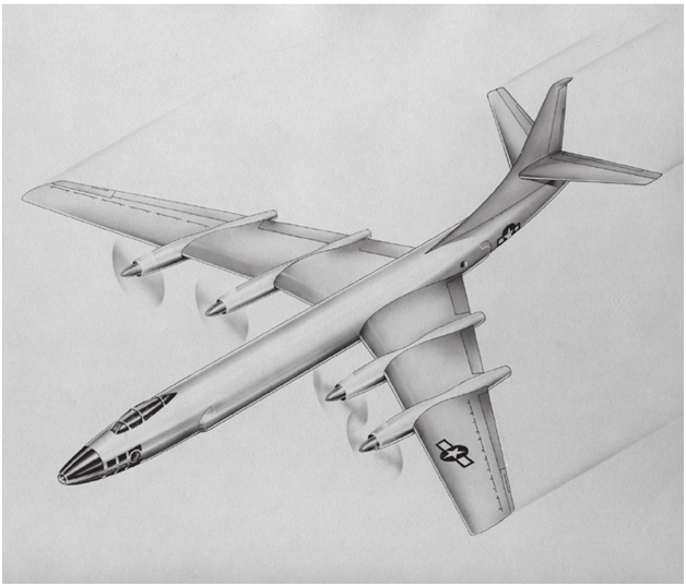 Проект дальнего бомбардировщика Convair LRHBA. Каким мог быть B-52
