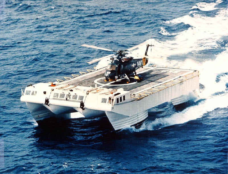 Экспериментальное судно с малой площадью ватерлинии SSP Kaimalino (США)