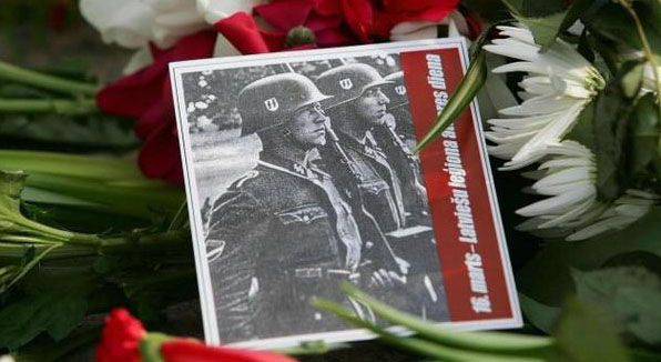 В Риге вновь проходит марш в память о латышских легионерах ваффен-СС