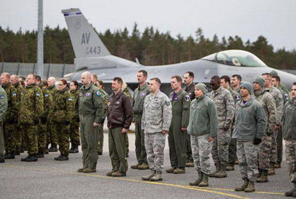 В Эстонии стартовали учения, в которых будут задействованы 14 американских F-16