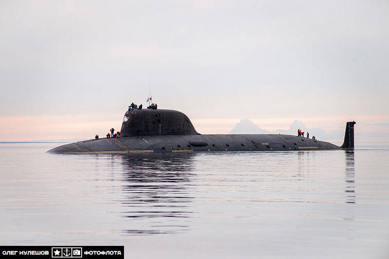 Российские подлодки проекта 885 «Ясень» составят конкуренцию американскому подводному флоту