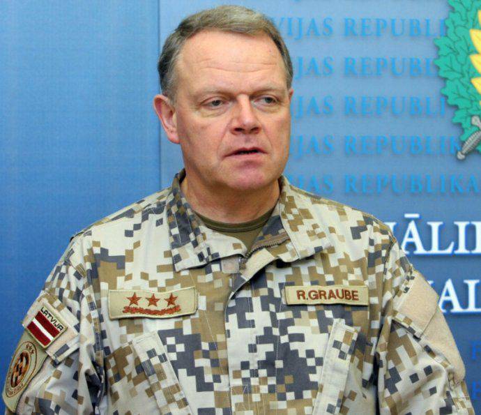 Латвийский генерал отправился в Вашингтон просить, чтобы американские военные не уходили из Прибалтики после "учений"