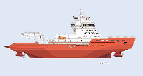«Выборгский судостроительный завод» построит два ледокола финского проекта для «Газпромнефти»