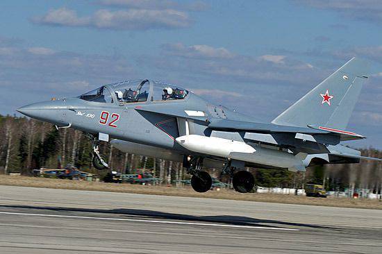 Белоруссия получила первый Як-130