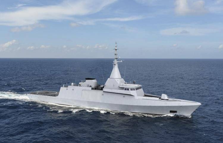 DCNS начала постройку корвета Gowind для ВМС Египта