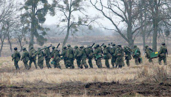 Российские военные приступили к учениям в Северной Осетии и на Каспии