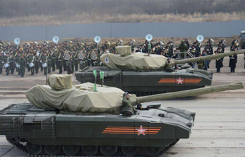 "Армата" и другая новейшая бронетехника РФ оснащены оборудованием для ведения сетецентрических боевых действий
