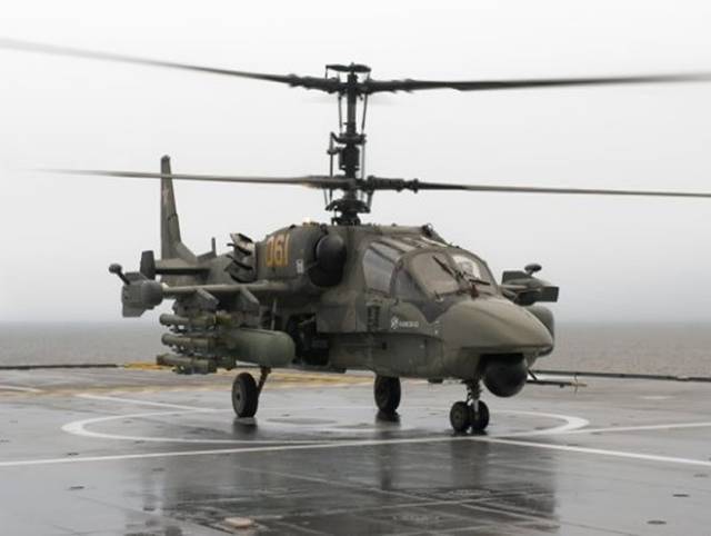 В 2015 году пройдут заводские и государственные испытания вертолета Ка-52К «Катран»