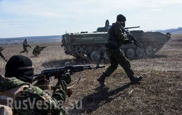 Боевые действия в Донбассе: Сводка
