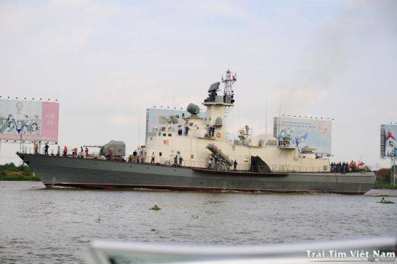 В ВМС Вьетнама поступили два ракетных катера «Молния», построенных по российской лицензии