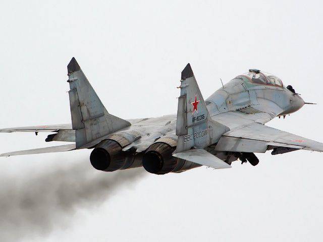 Крушение МиГ-29 в Астраханской области
