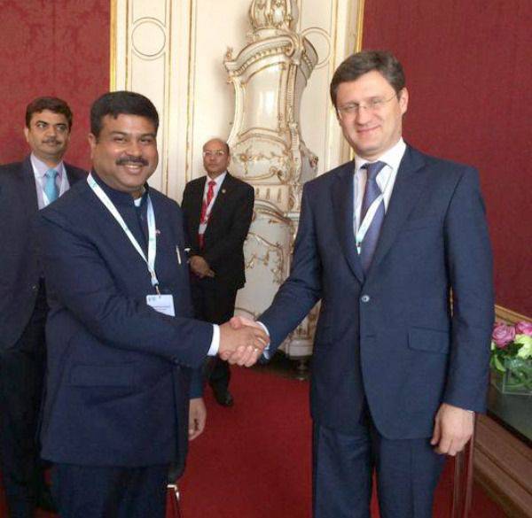 Индия заинтересовалась поставками углеводородного сырья из РФ