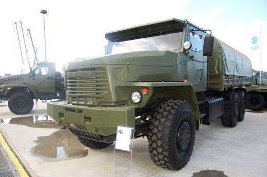 Новейший военный автомобиль Урал-63704-0010 «Торнадо-У»