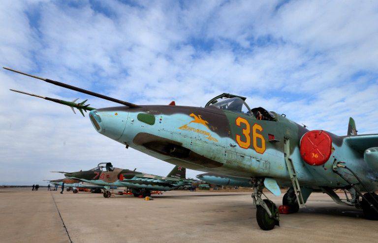 Минобороны РФ в текущем году получит десять Су-25 с новыми комплексами РЭБ