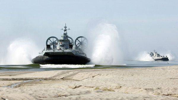 ВМФ РФ планирует построить больше кораблей на воздушной подушке