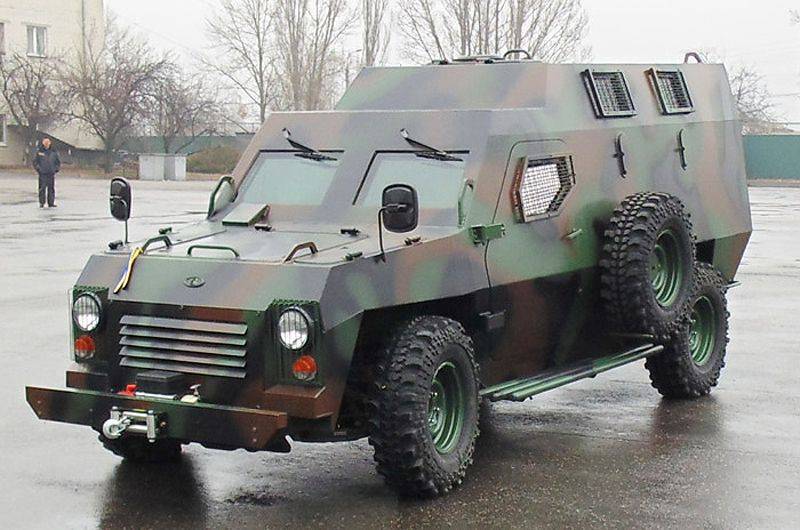 Украинская корпорация Богдан разработала новый бронеавтомобиль Барс-6
