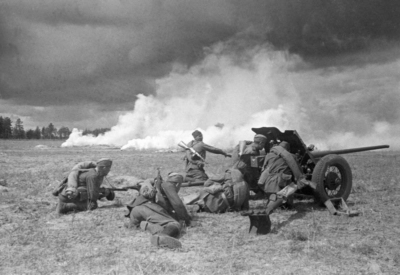 Главной огневой силой Сухопутных войск в годы Великой Отечественной войны являлась артиллерия