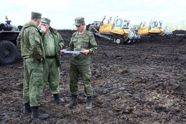 Замминистра обороны РФ проконтролировал строительство железнодорожной ветки в обход Украины
