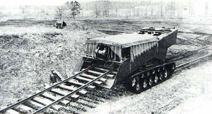 Проект путевого разрушителя M46 Rapid Railway Destructor (США)