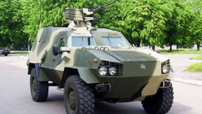 На Украине продемонстрировали улучшенный броневик «Дозор-Б»