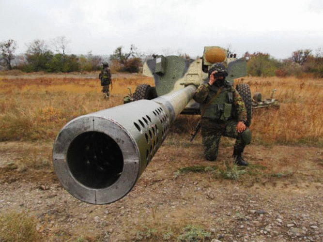 ВСУ проведут под Мариуполем артиллерийские учения
