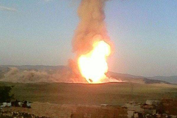 В Турции взорван газопровод