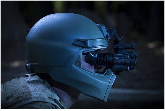 Фото: Новый шлем должен быть совместим с ПНВ / Научно-исследовательская лаборатория ВМС США