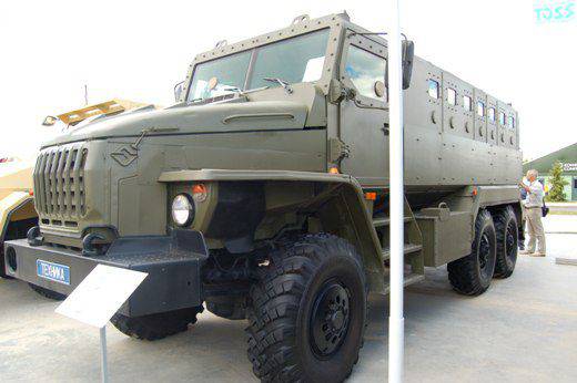 На военно-техническом форуме «Армия-2015» был представлен обновленный бронеавтомобиль «Федерал М»