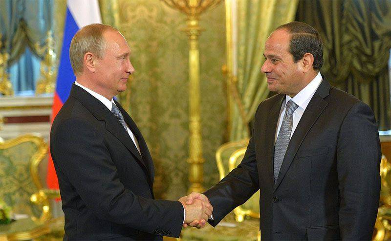 О встрече Владимира Путина с президентом Египта