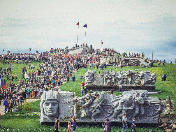 Донбасс празднует 72-ю годовщину освобождения от гитлеровских войск