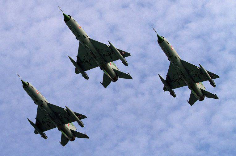 Индия решила продлить срок службы МиГ-21 до 2020 г