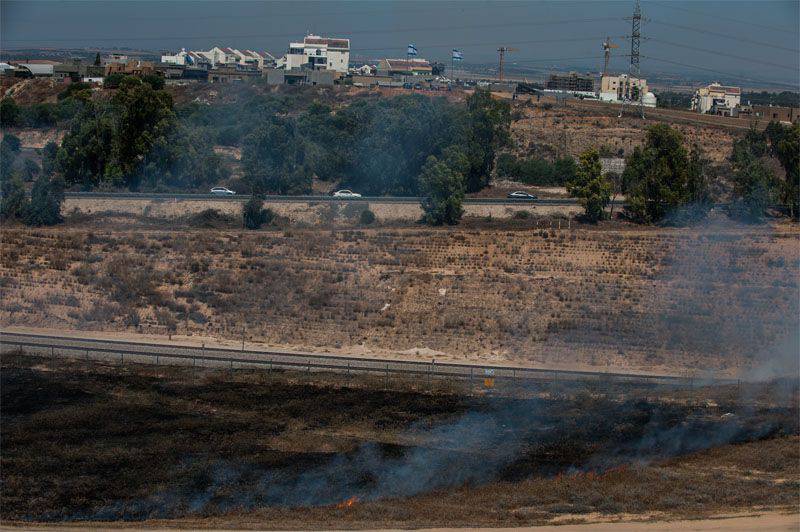 В ответ на обстрел своей территории Израиль нанёс авиаудар по Сектору Газа