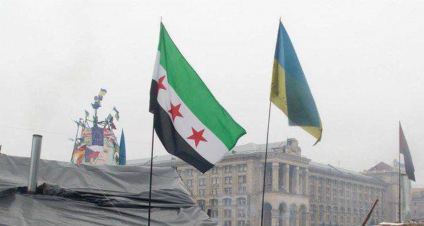 Украинские СМИ называют "сирийскую оппозицию" "ополченцами"
