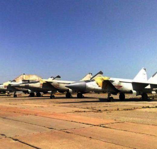 МиГ-25 - самый секретный самолет сирийских ВВС