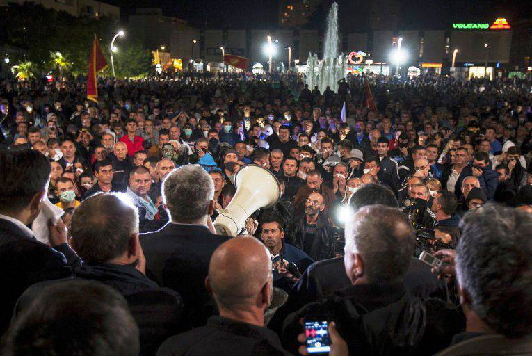 Руководство Черногории увидело руку Москвы в организации антиправительственных протестов