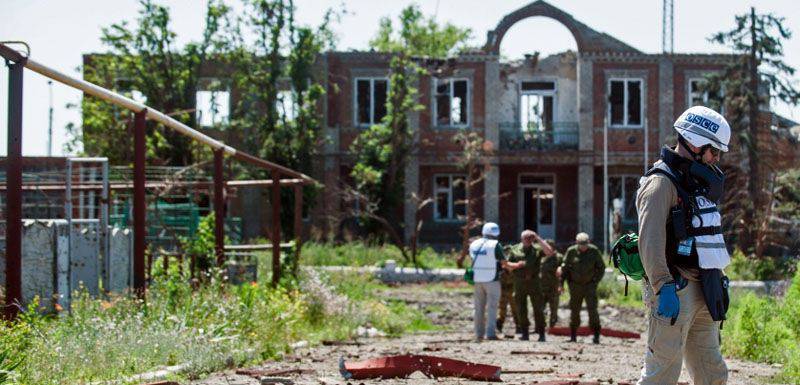 ОБСЕ не реагирует на стягивание Киевом военной техники к линии соприкосновения сторон в Донбассе