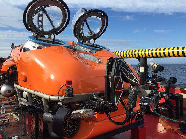 В Чёрном море завершились испытания спасательных аппаратов «АРС-600»
