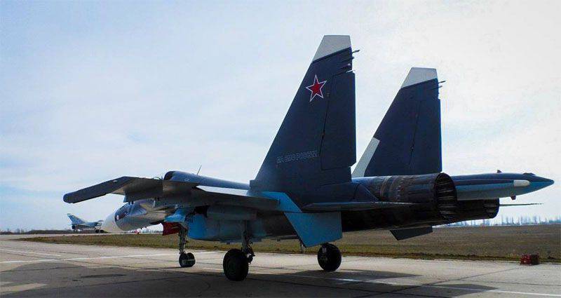 Процесс перевооружения авиационных формирований ЧФ РФ на Су-30СМ вступает в завершающую стадию
