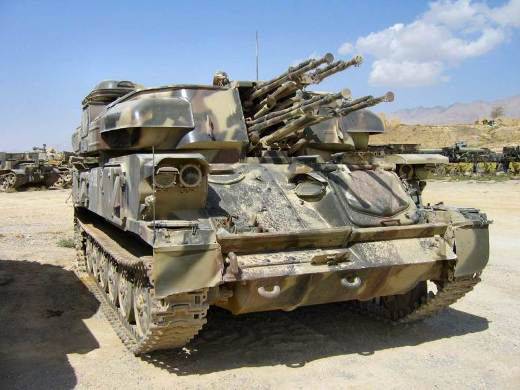 Сирийская война превратила легендарную ЗСУ-23-4 "Шилку" в машину антитеррора