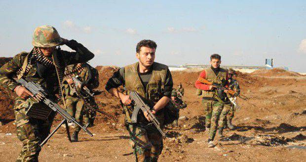 Сводки о ходе наступления сирийской армии