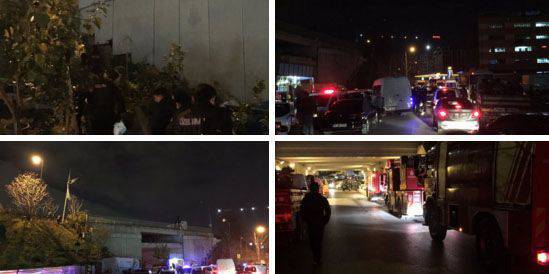 Взрыв у станции метро Байрампаша в Стамбуле